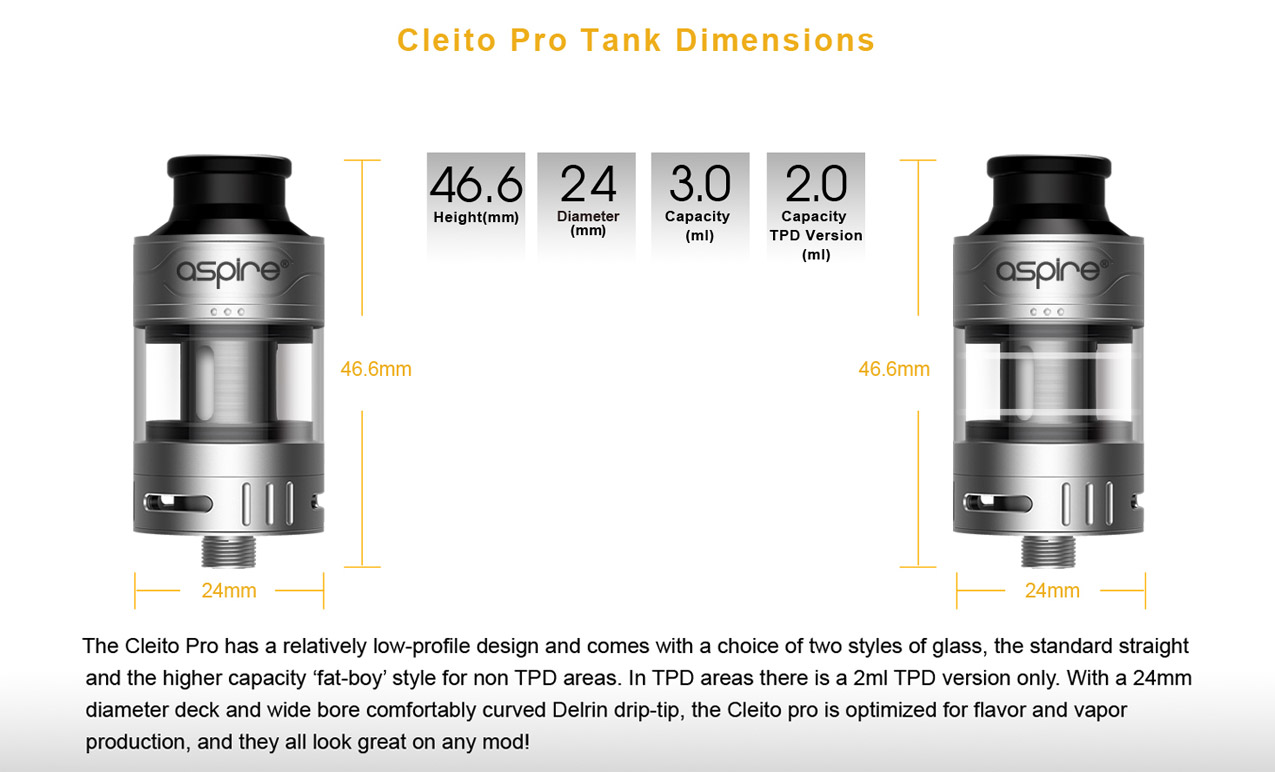 Aspire Cleito Pro tank