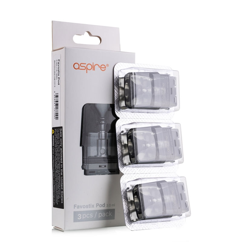 Aspire Favostix Pod Cartridge 3ml (3pcs/pack)