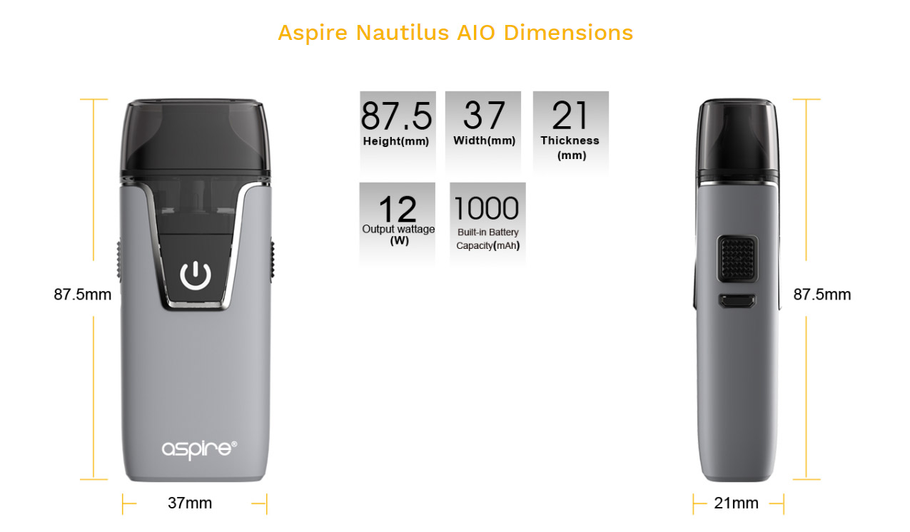 Aspire Nautilus AIO Kit