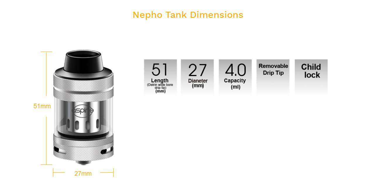 Aspire Nepho Tank
