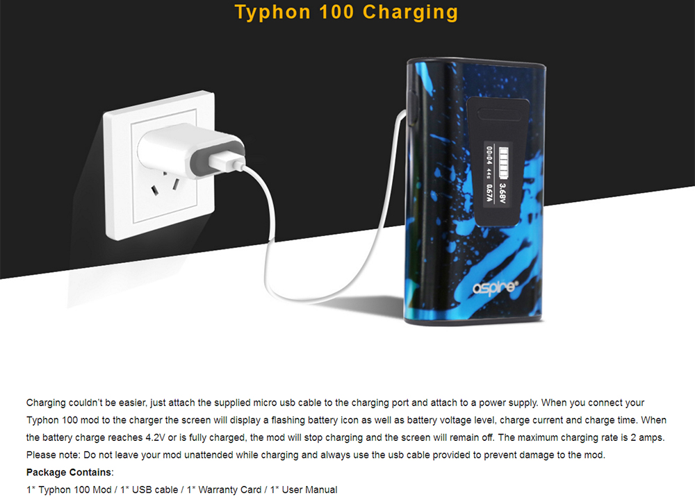 Aspire Typhon 100 Revvo Mod