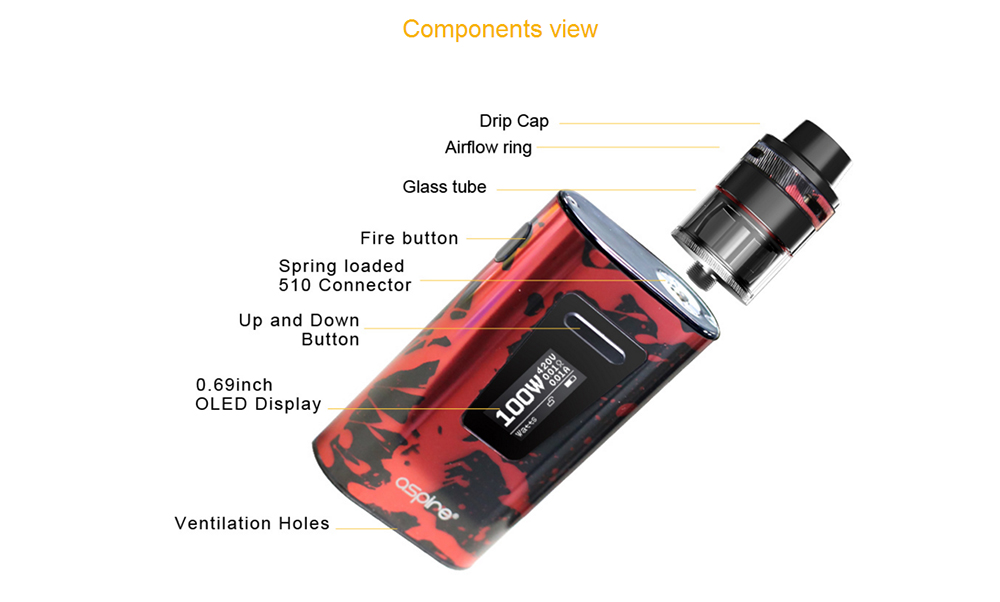 Aspire Typhon 100 Revvo Mod Kit