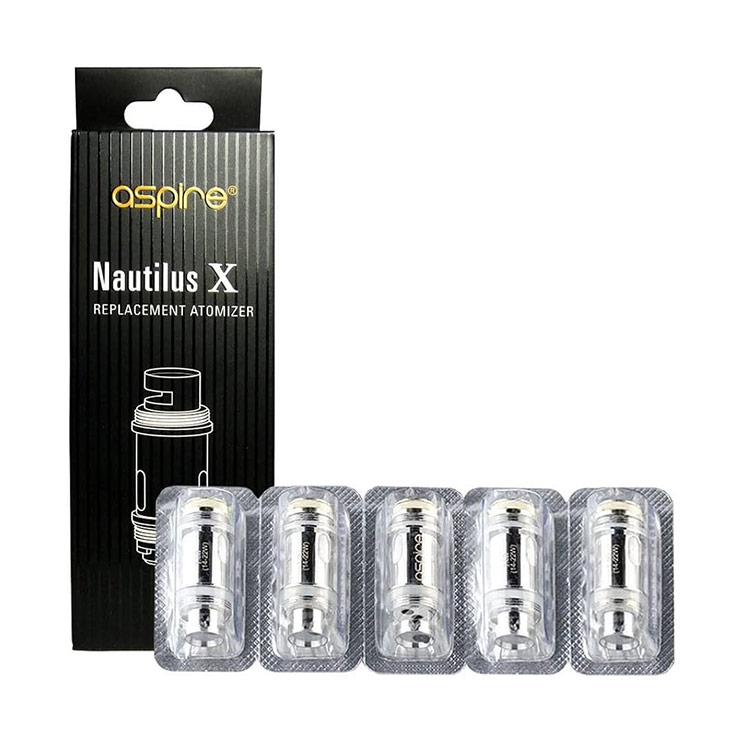 Aspire Nautilus X Tank Replacement Kanthal Coils (1.5ohm & 1.8ohm) (5pcs/pack)