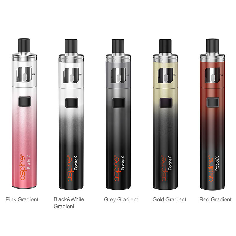 Aspire PockeX Aio E-Zigarette Starter Set mit 1500 mAh - Anfänger Dampfe