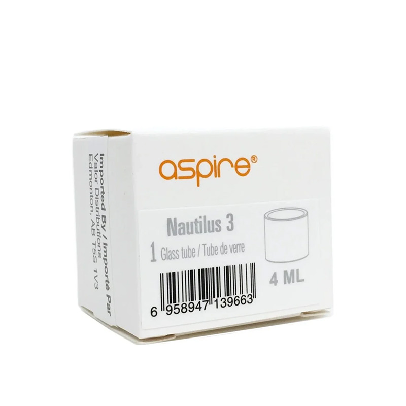 Aspire Nautilus 3 Tank Replacement Glass Tube 4ml