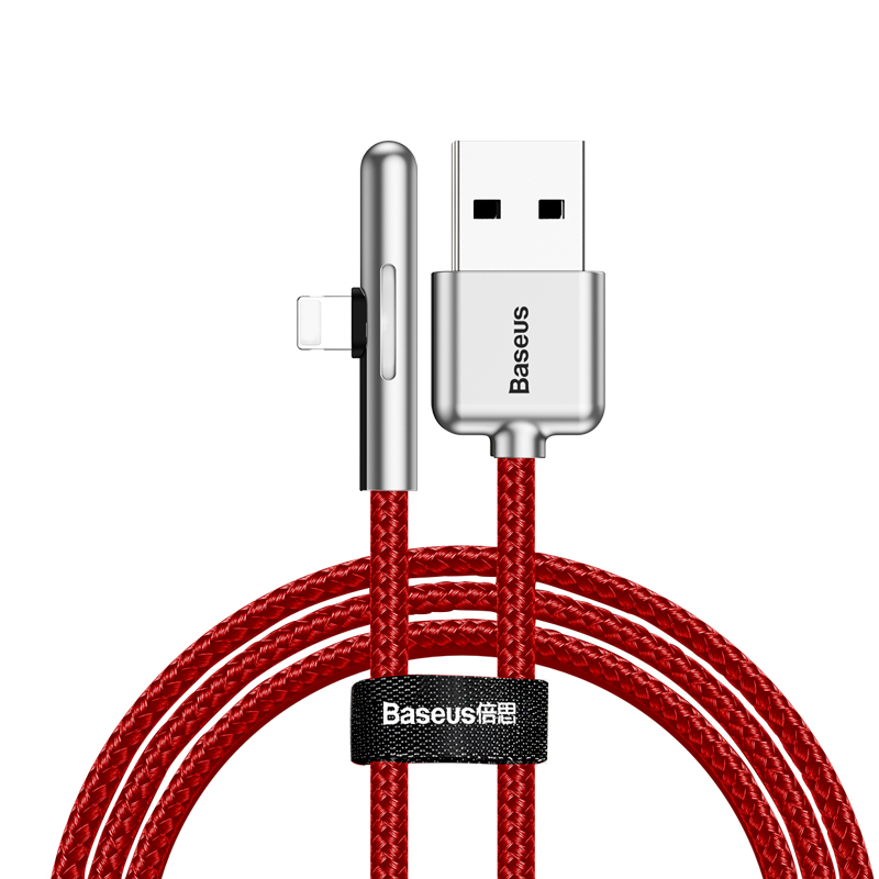 Baseus Colorful Streamer Mobile Data Cable Lightning 2.4A (L=1M)