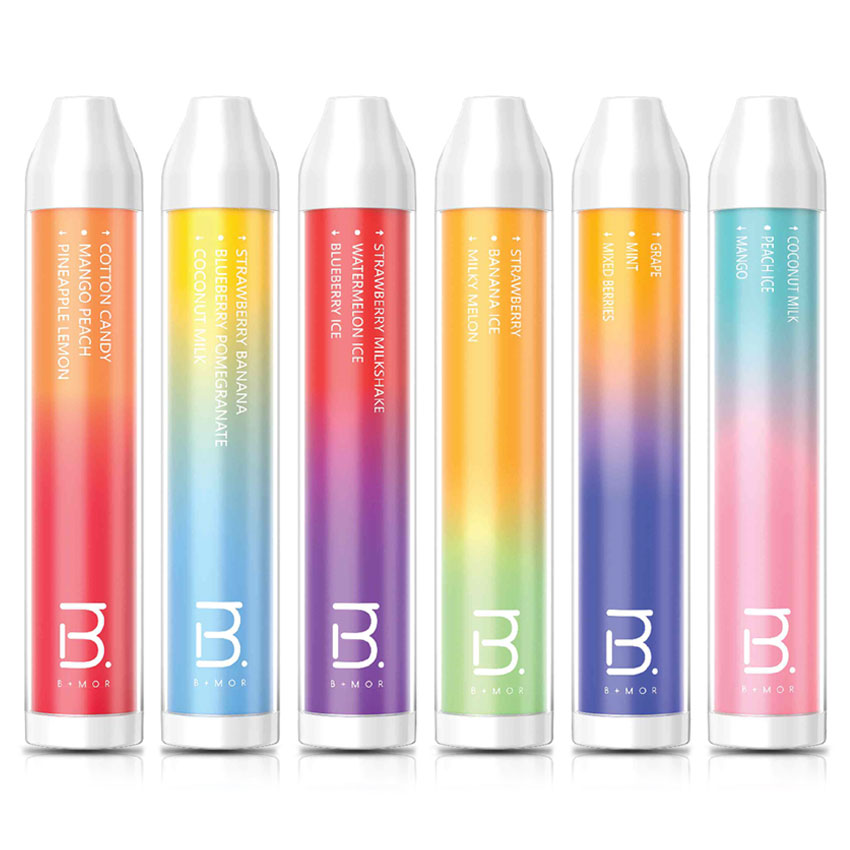 BMOR PI Plus 4000 Puffs Rechargeable Disposable Kit with 3 Flavors 1500mAh 6.5ml