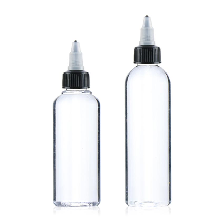 (10pcs/50pcs/100pcs)PET Empty Beak Bottle Plastic Dropper with Twist Off Cap 100ml/120ml