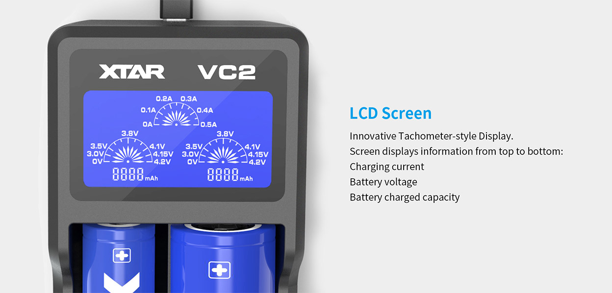 XTAR VC2 Charger