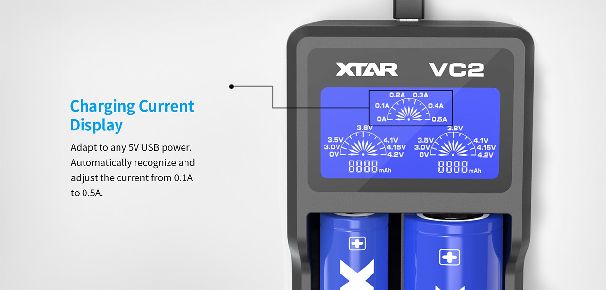 XTAR VC2 Charger