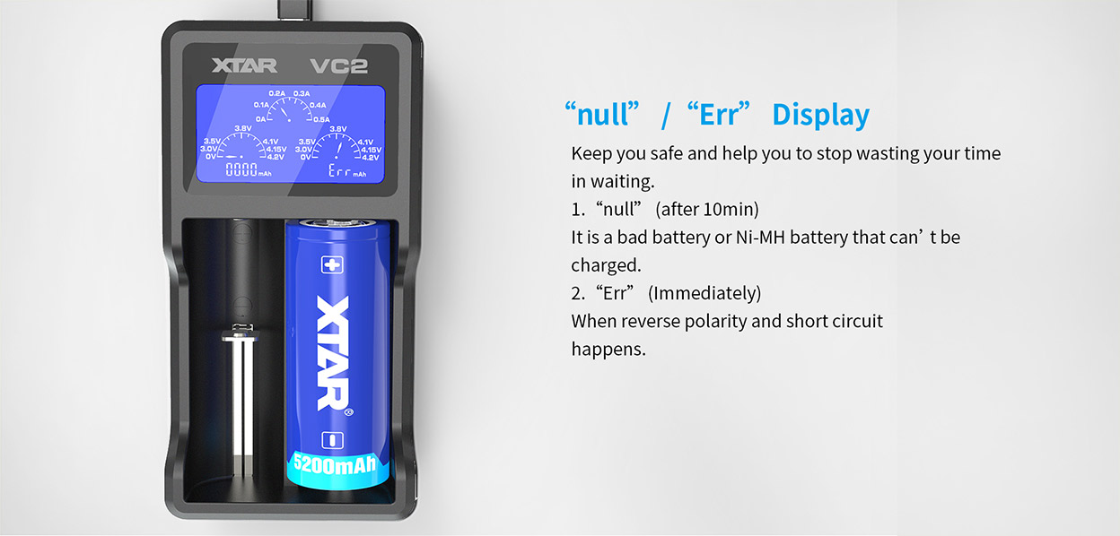 XTAR VC2 Charger