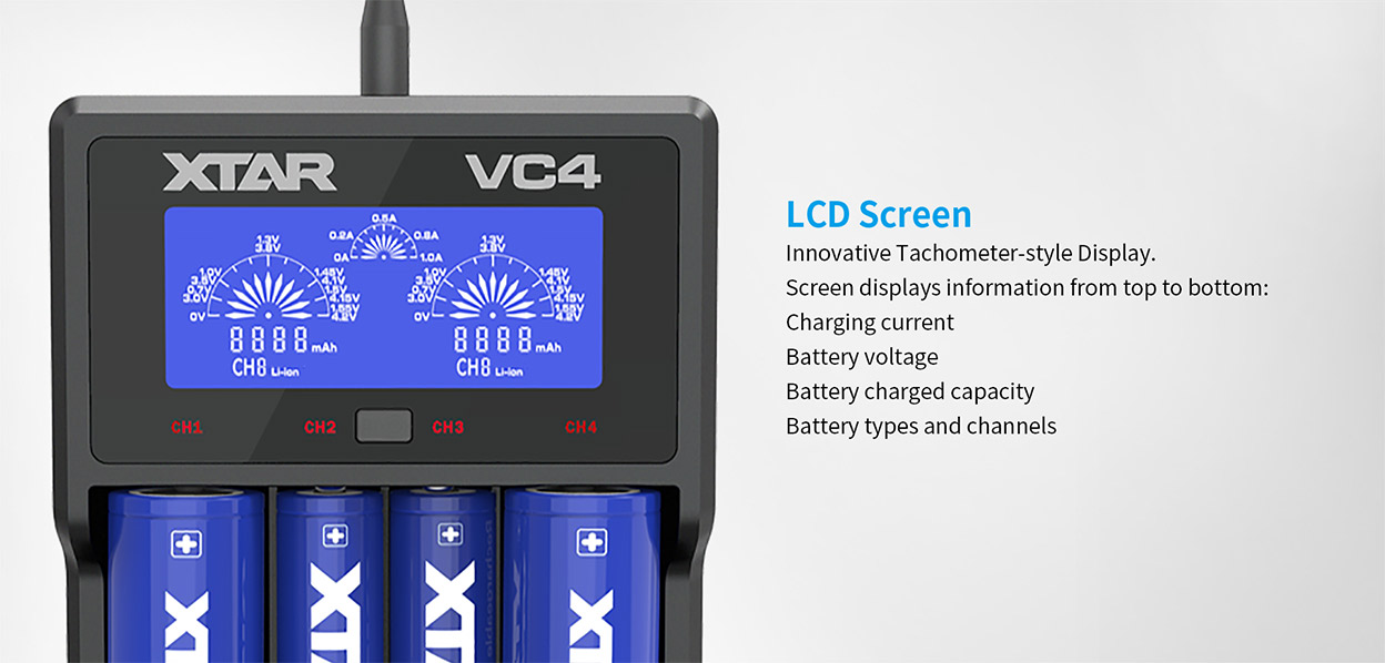 XTAR VC4 Charger