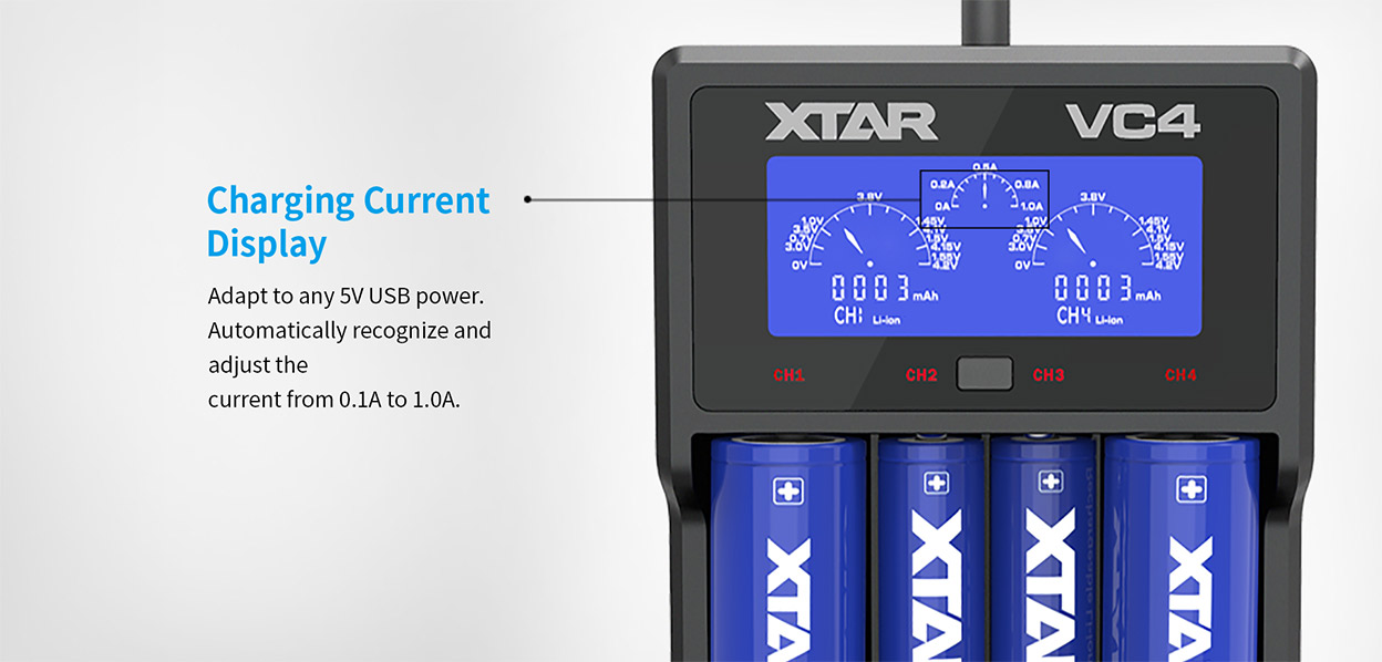 XTAR VC4 Charger