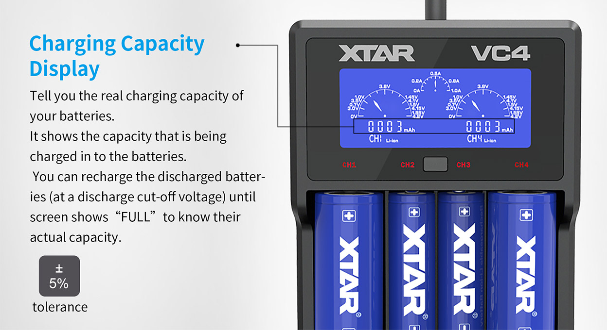 XTAR VC4 Charger