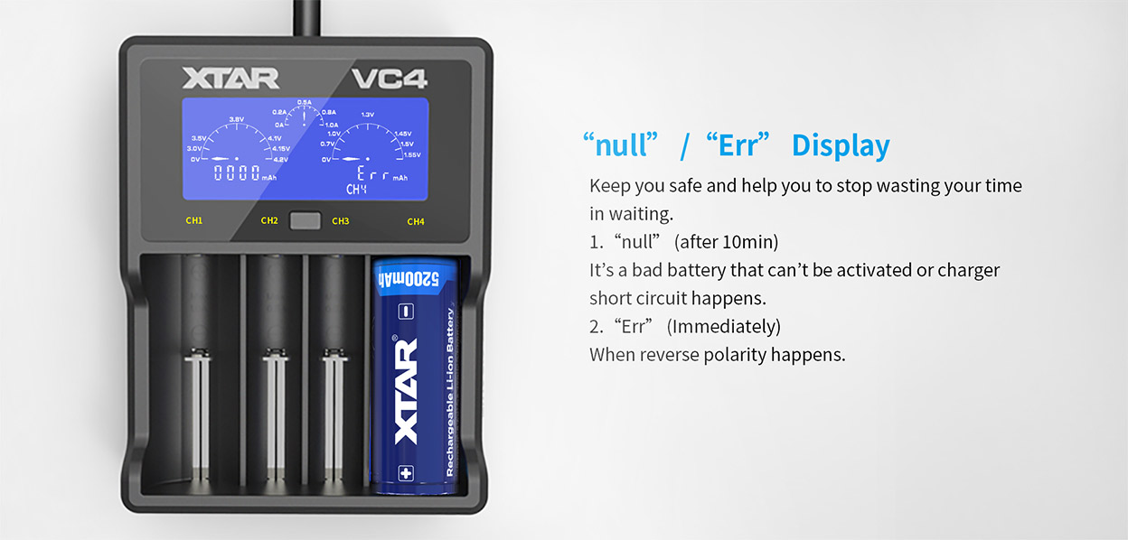 XTAR VC4 Charger