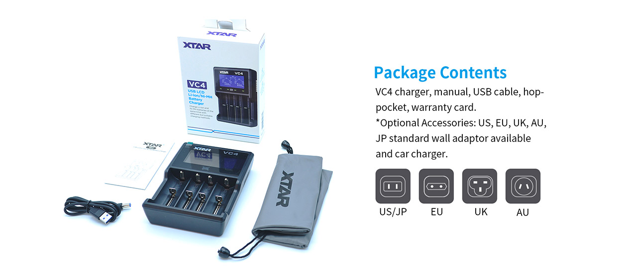 XTAR VC4 Charger