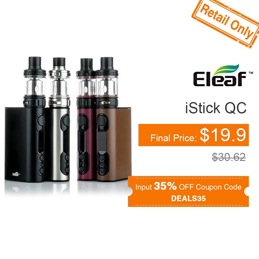 Eleaf iStick QC 200W Kit with Melo 300 Tank 5000mAh