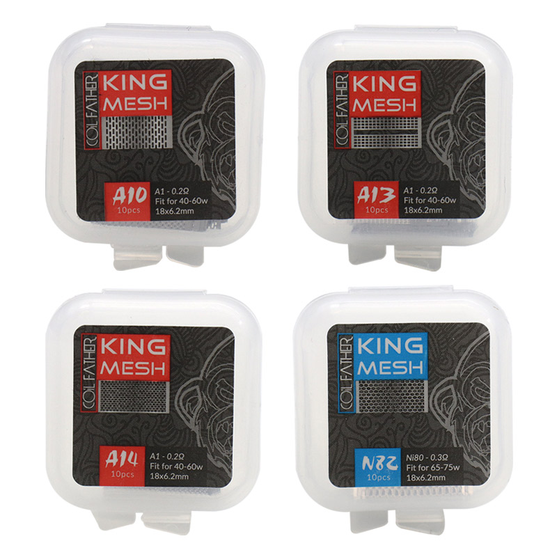 Coil Father King Mesh Coil (Size: 18*6.2mm,10pcs/pack)