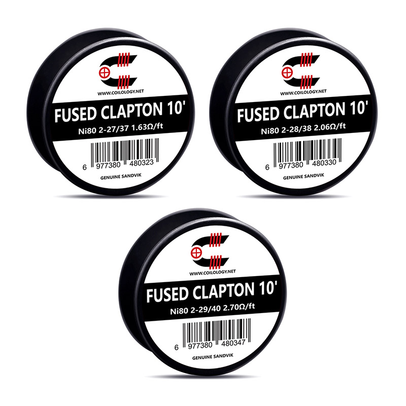 10ft Coilology Fused Clapton Wire