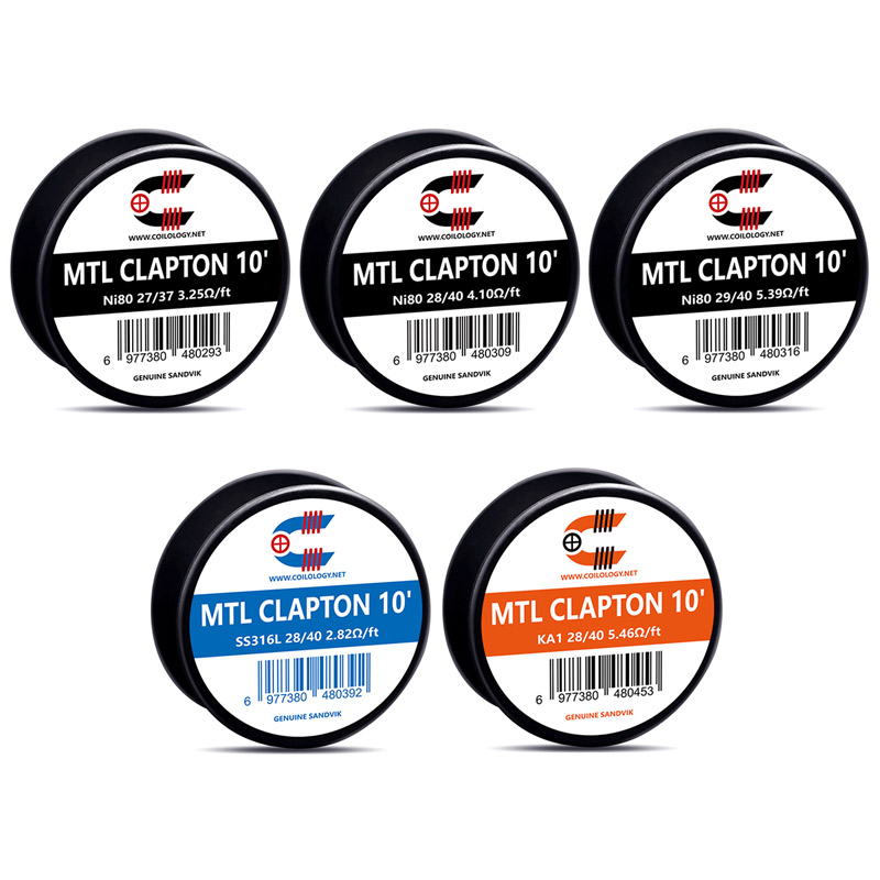 10ft Coilology MTL Clapton Wire