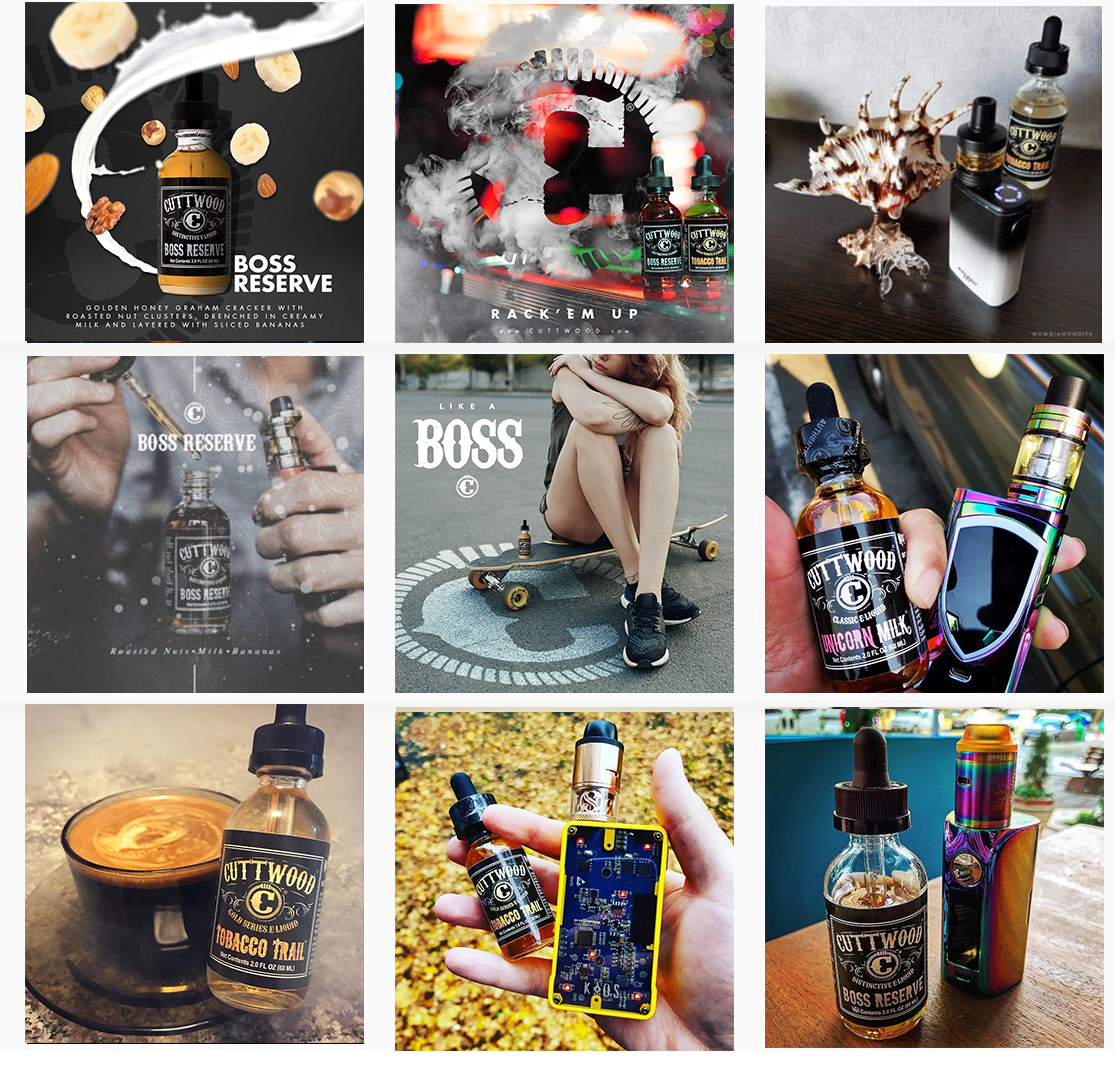 Cuttwood Boss Reserve Ejuice eliquid