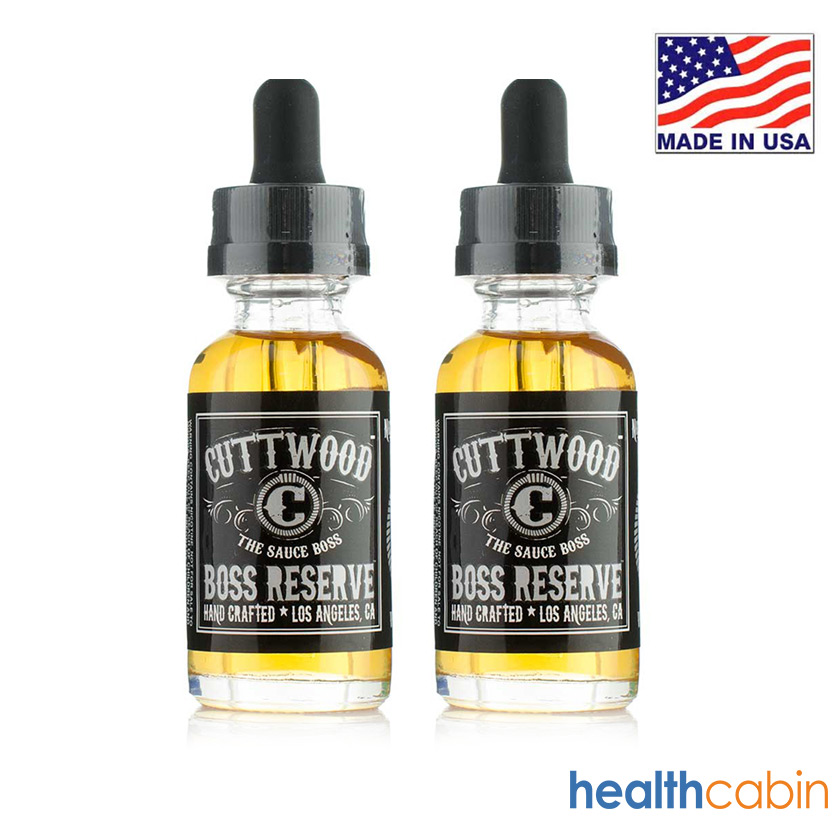 60ml x 2 Cuttwood Boss Reserve E-Liquid