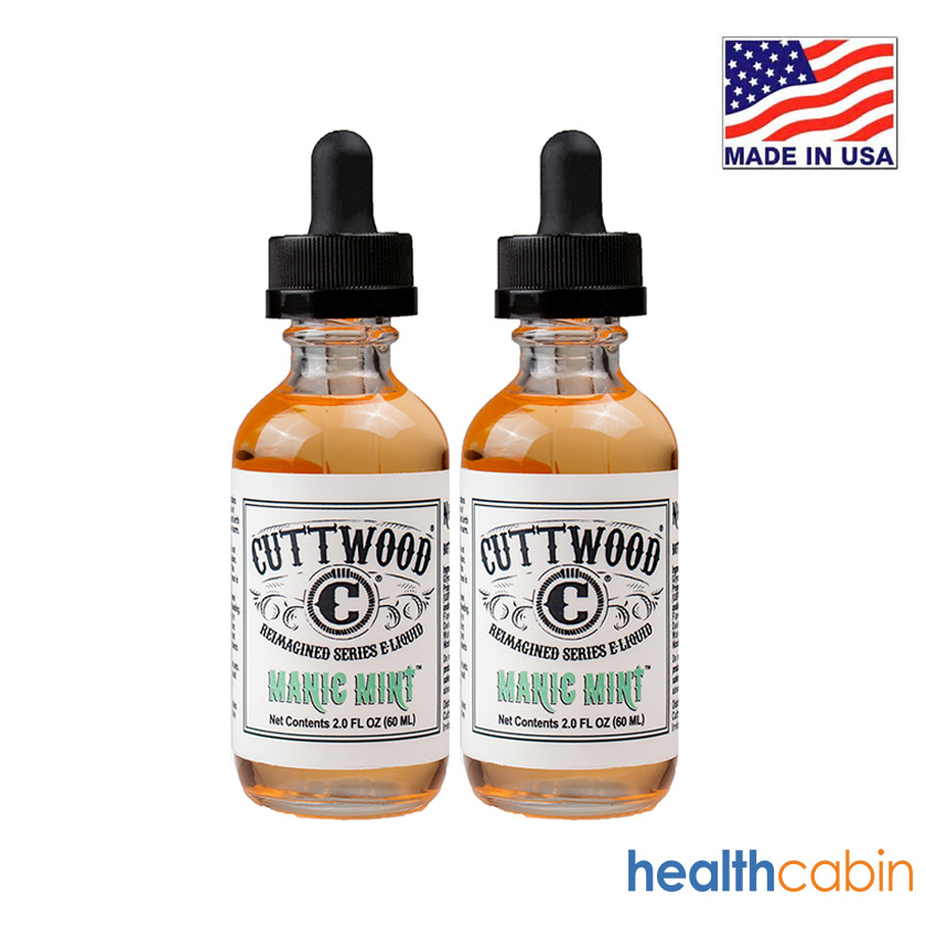 60ml x 2 Cuttwood Manic Mint E-Liquid