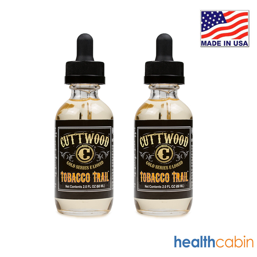 60ml x 2 Cuttwood Tobacco Trail E-Liquid