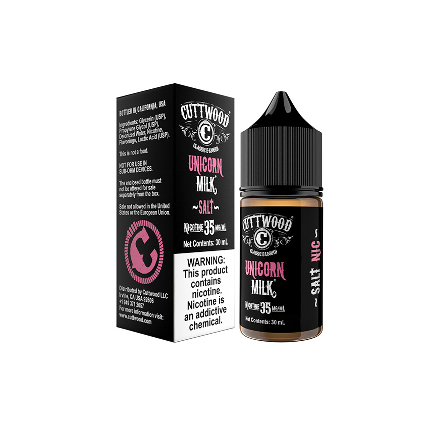 30ml Cuttwood Unicorn Milk Salt E-liquid