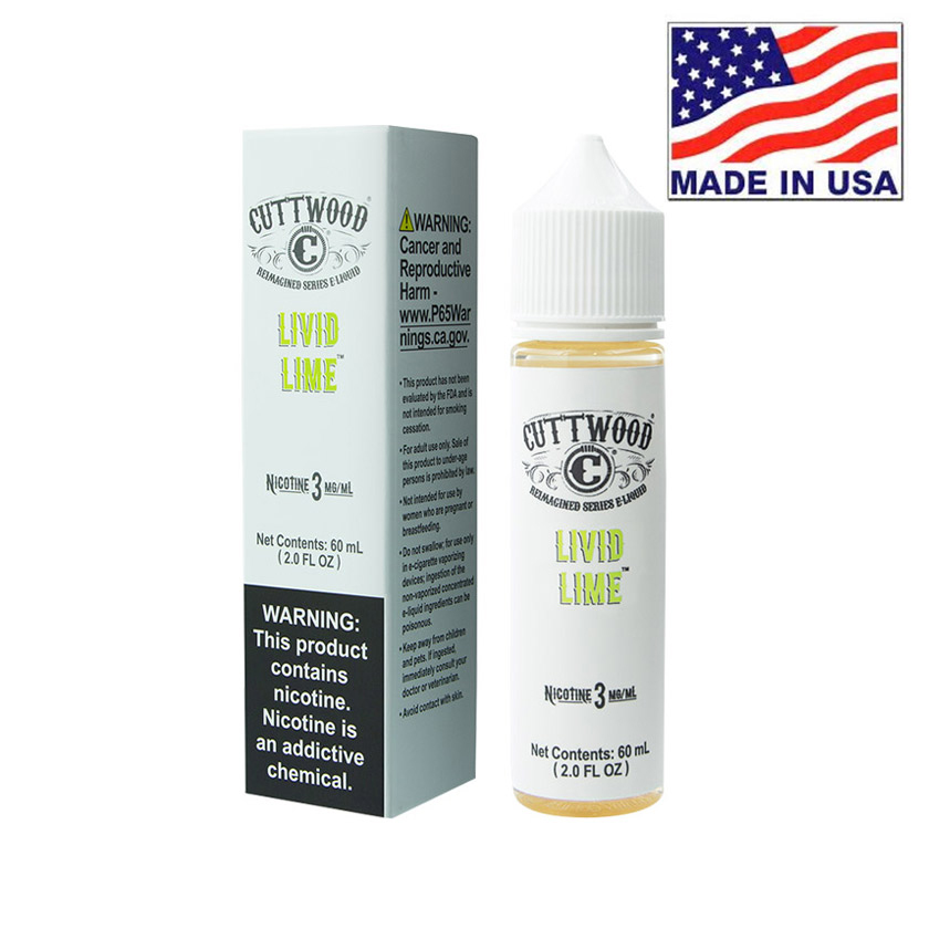 60ml Cuttwood Livid Lime E-Liquid