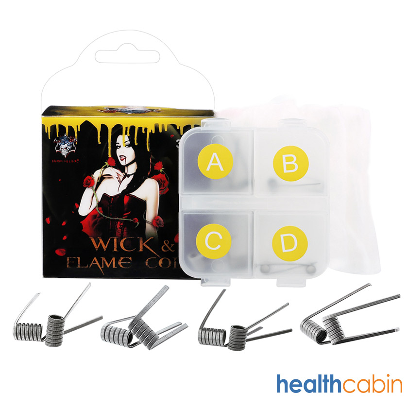 Demon Killer Wick & Flame 316L Coil Kit