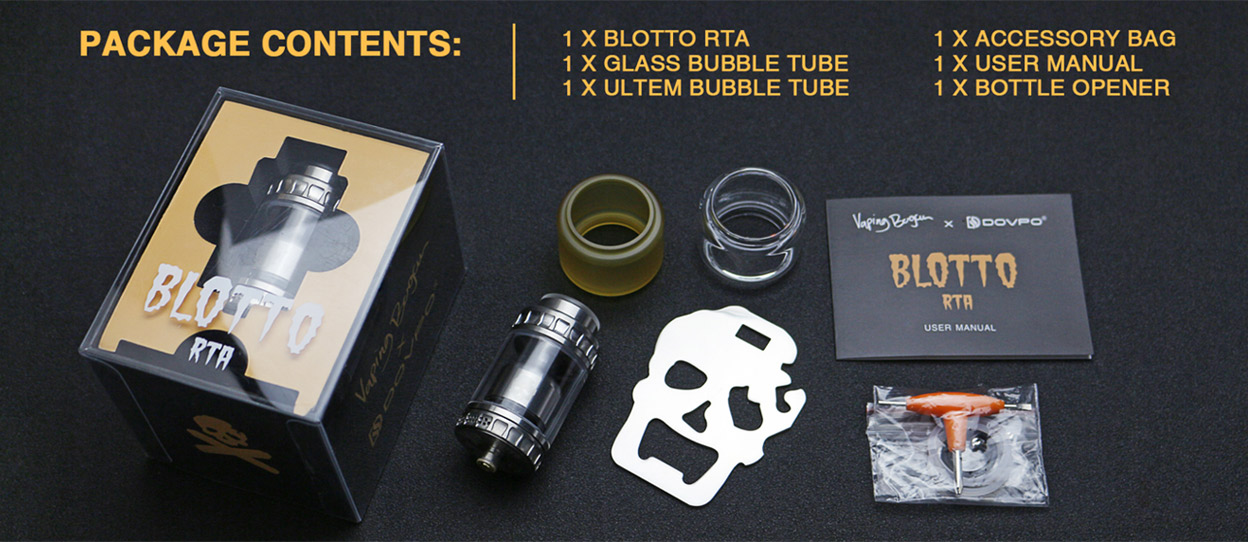 Dovpo Blotto RTA Atomizer 6ml