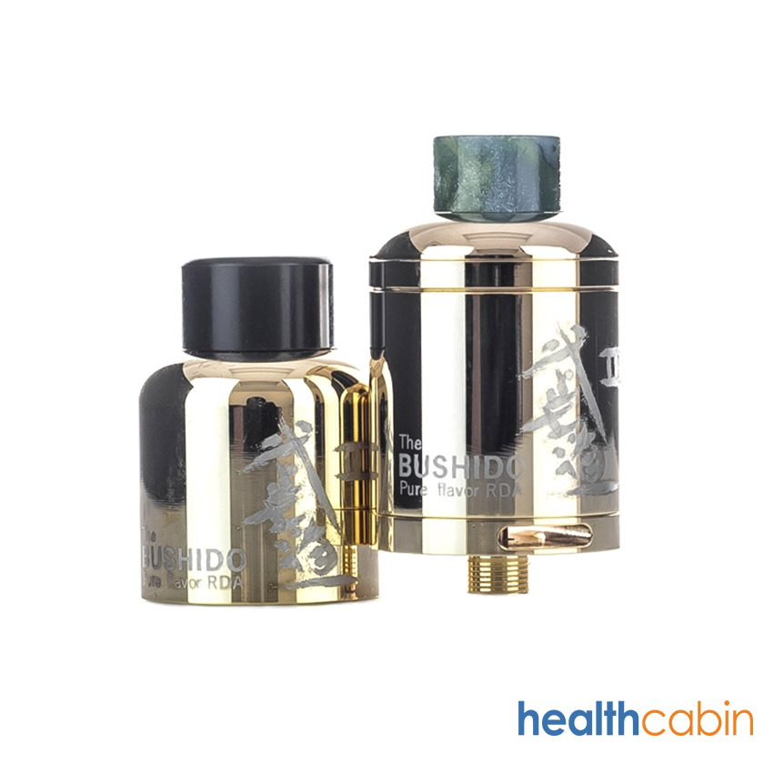 Dovpo Bushido II Pure Flavor RDA Gold Atomizer