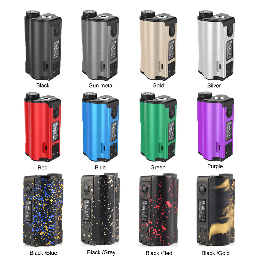 Dovpo Topside Dual 200W Squonk Box Mod(V3) (Upgraded)