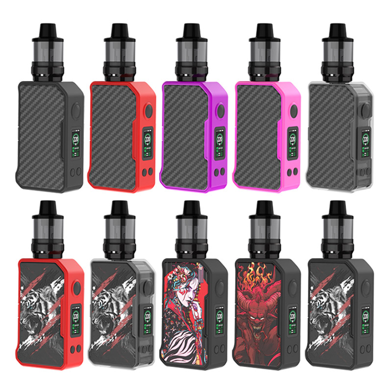 Dovpo MVP 220W Box Mod Kit with DnP Pod Tank Atomizer 5.5ml