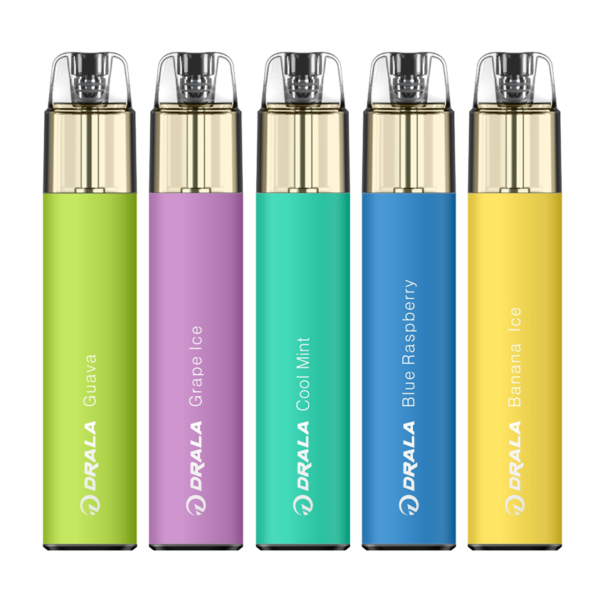[Special Samples]Drala Meric Pro 3000 Puffs Lighting Rechargeable Disposable Kit 700mAh 7ml