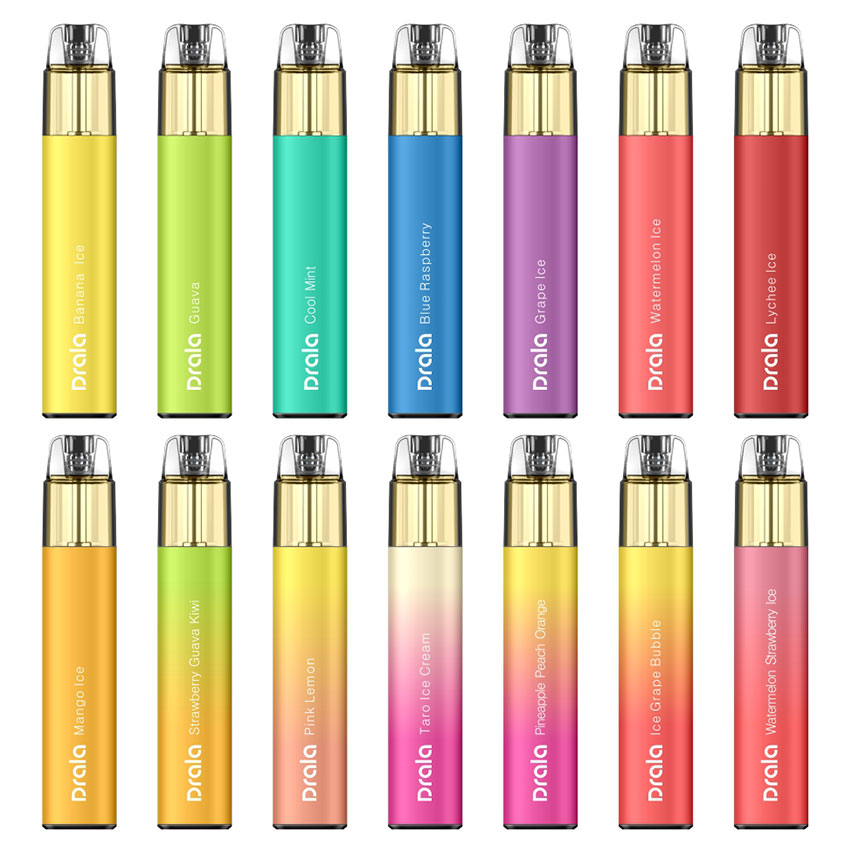 Drala Meric Pro 3000 Puffs Lighting Rechargeable Disposable Kit with Pull & Play Design 700mAh 7ml