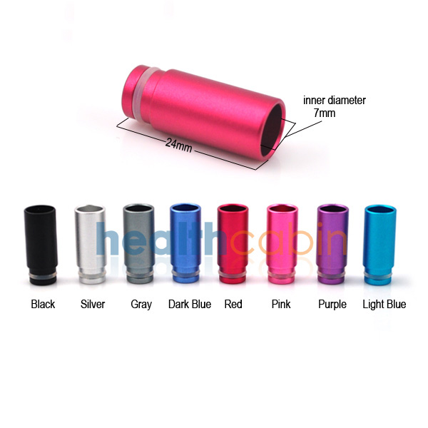 Aluminum Jerrycan Style Wide Bore 510 Drip Tip
