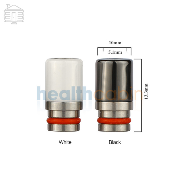 Heat insulation Zirconia 510 Drip Tip