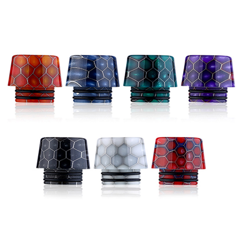 Snakeskin Pattern Resin 810 Drip Tip 04