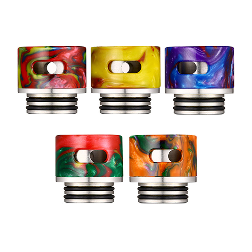 SS Resin 810 Drip Tip (Airflow Hole) 02