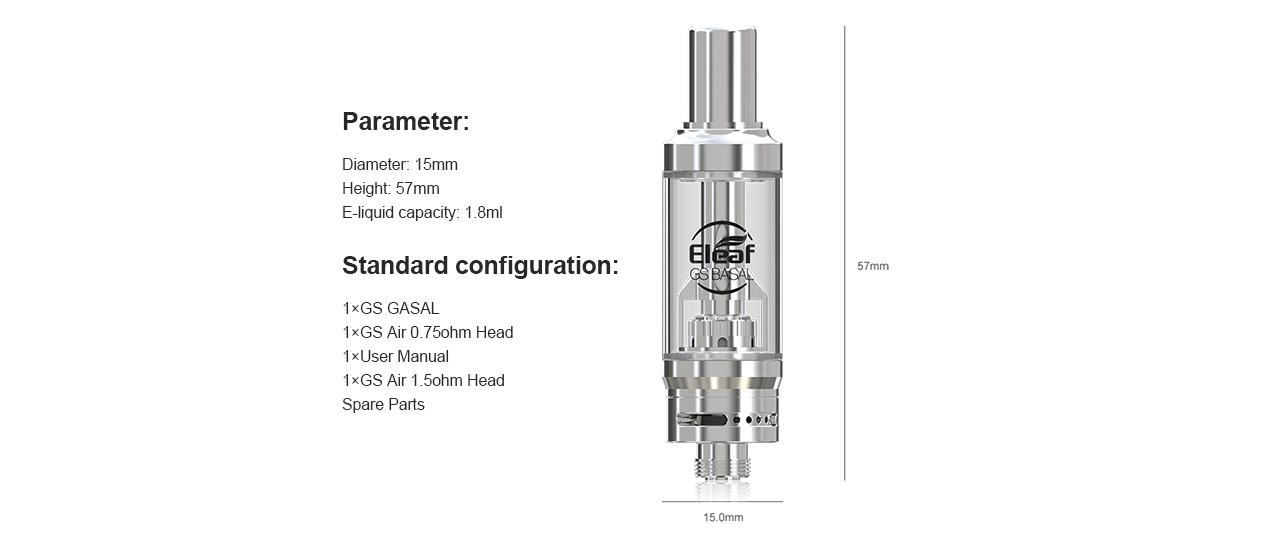 Eleaf GS BASAL Tank