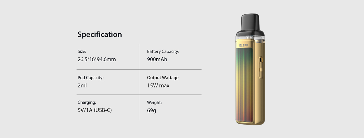 Eleaf Iore Prime Pod Kit