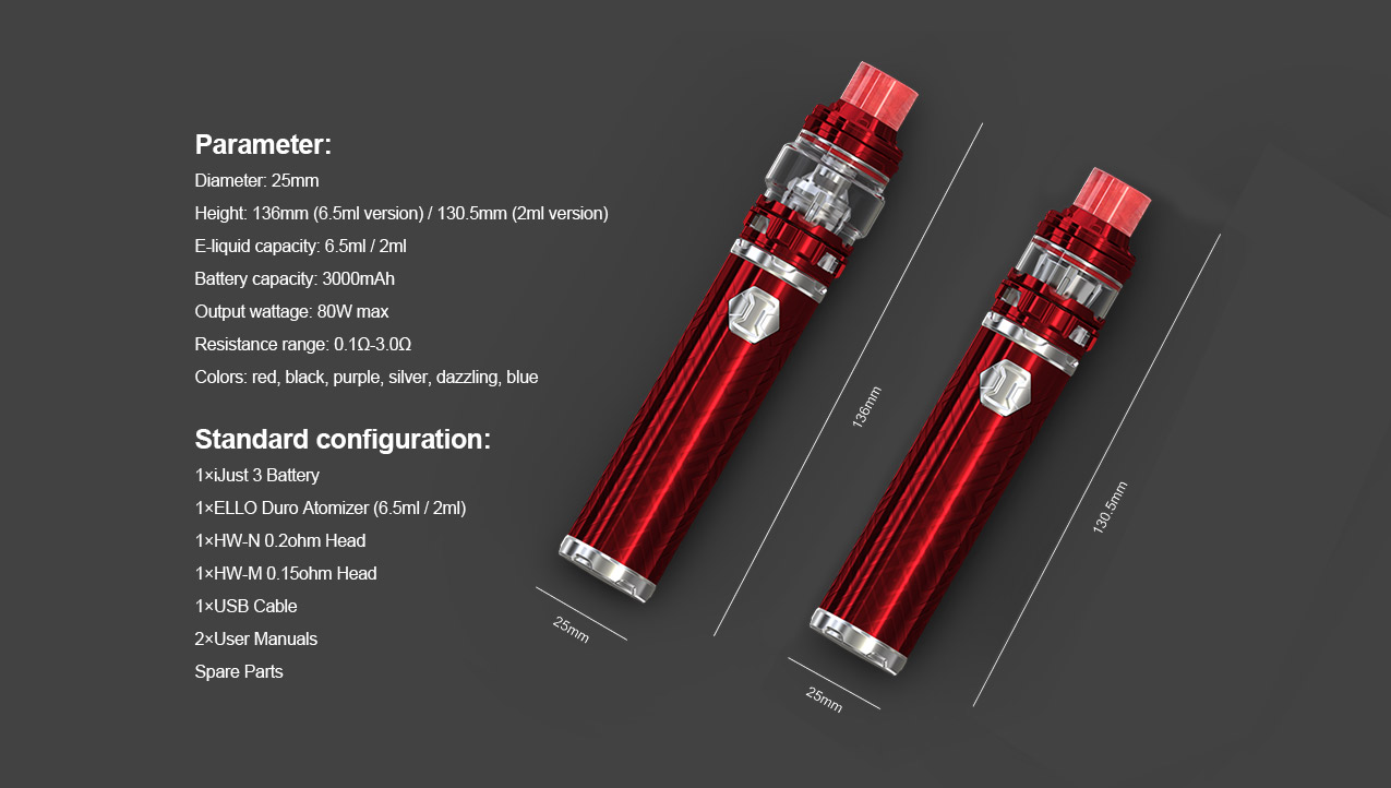 Eleaf iJust 3 Starter Kit