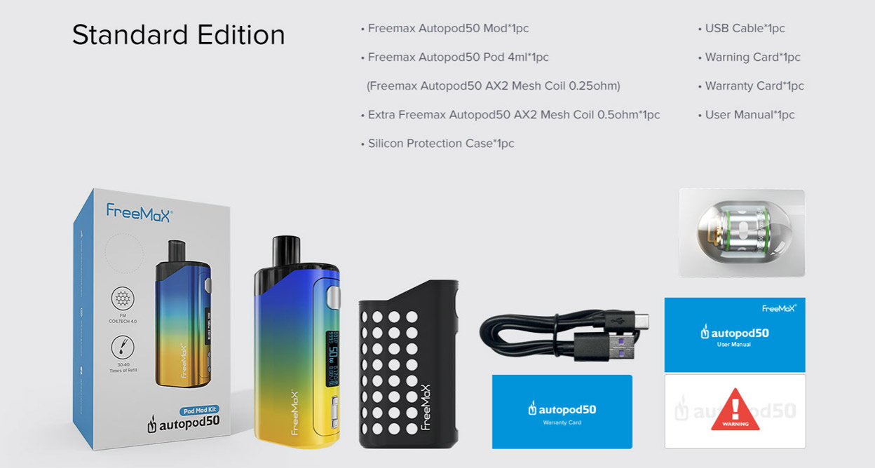 Freemax AutoPod50 Kit