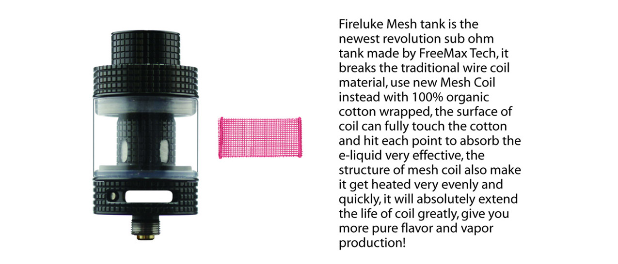 FreeMax Fireluke Mesh Tank