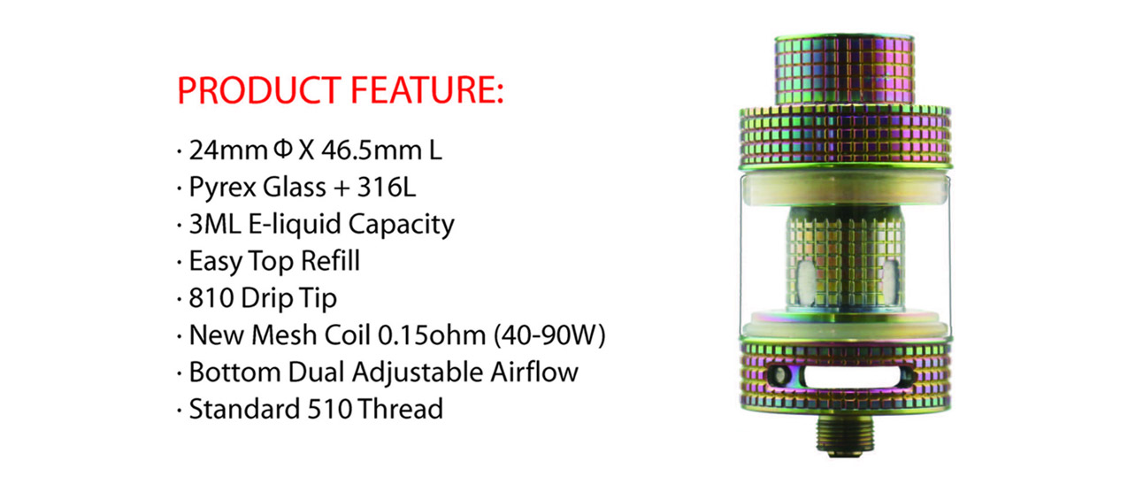 FreeMax Fireluke Mesh Tank