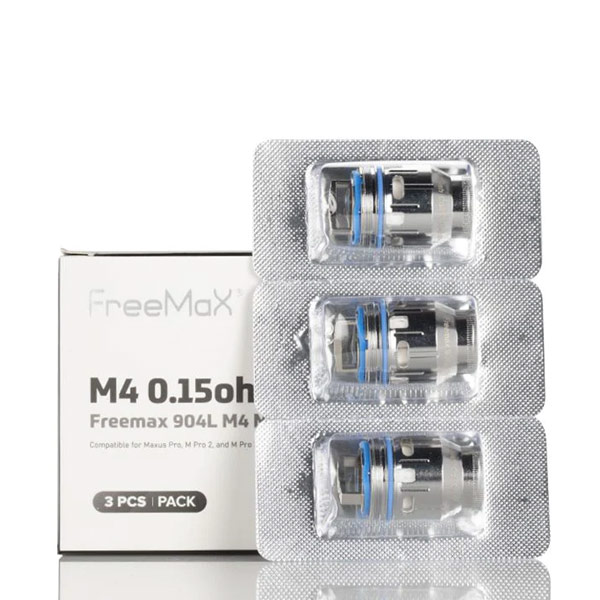 Freemax 904L M Mesh Coil for M Pro 2,M Pro,Fireluke,Fireluke Pro,Mesh Pro Tank,Maxus Pro Tank，M Pro 3 Tank (3pcs/pack)
