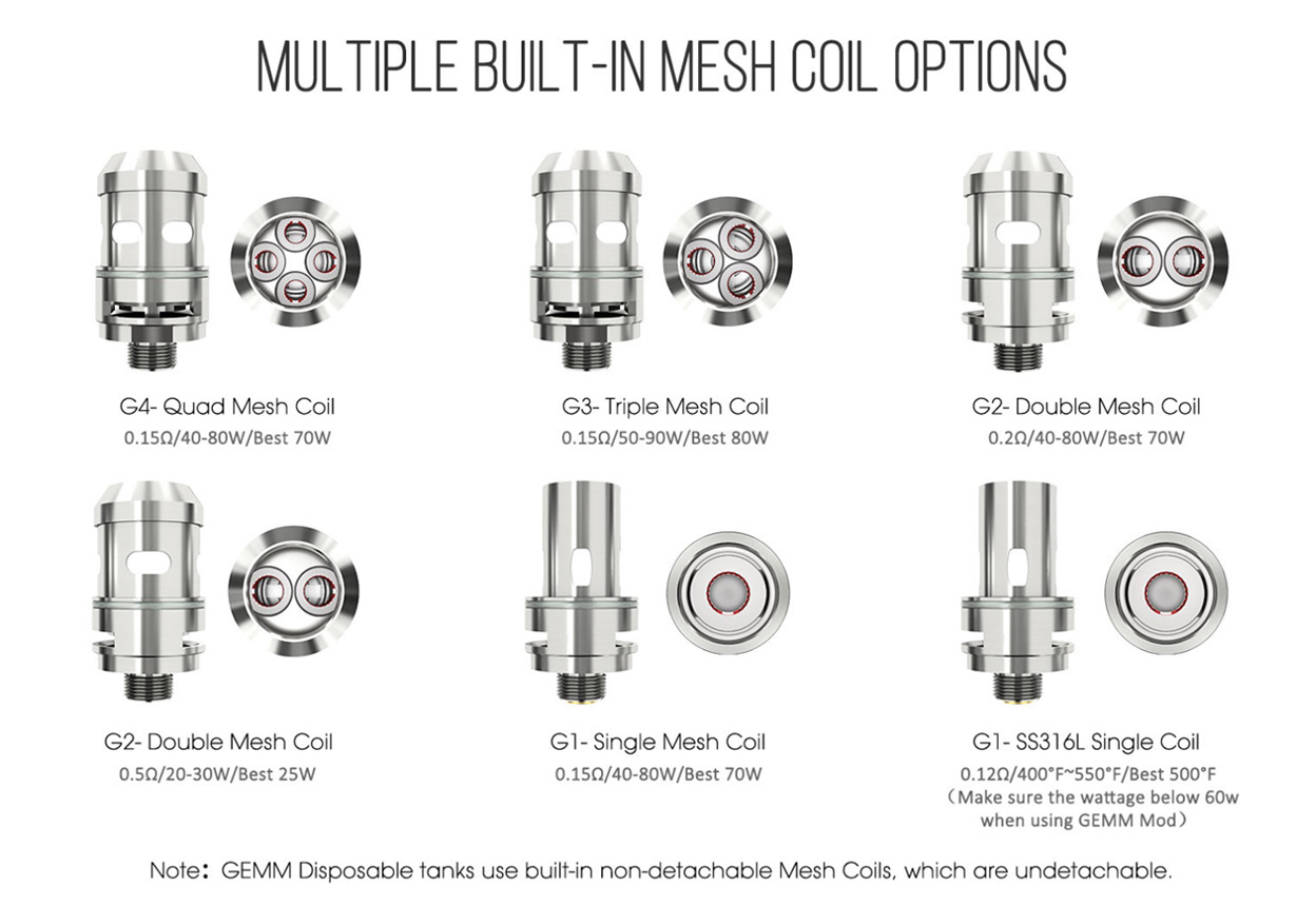 Freemax GEMM Disposable Tank