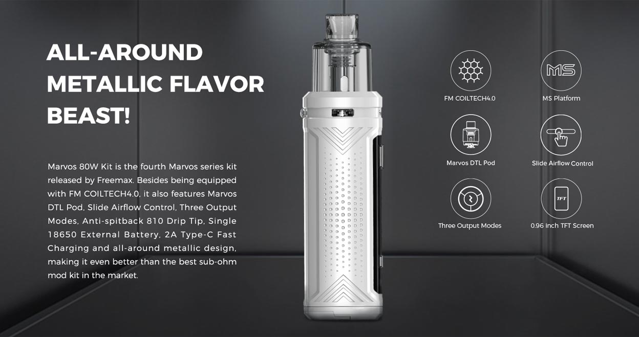 FreeMax Marvos 80W Kit